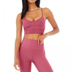 Quick Dry Plus Size Gym Crop Tops Custom Compression Fitness Women Sports Yoga Bra With Logo 