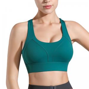 Oem Customized Logo Adult Yoga Bra Padded Ladies Seamless Women Sports Bra Yoga Bra Top Fitness
