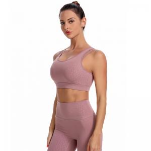 Seamless Sport Bra Womens Yoga Vest Strap Backless Ladies Sports Bra Crop Top