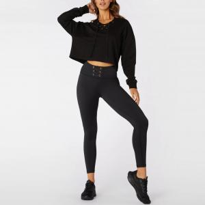 Woman Suit Sport All Level Workouts Long Sleeve Yoga Jacket Compression 4 Way Stretch Women 3pcs Set