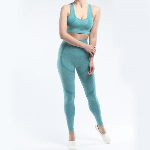 High Waist Seamless Leggings Set Womens Yoga Sets Fitness Seamless Sports Bra Yoga Pants 