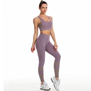 two piece cargo gym suits for women active wear 2021 summer women 2pice shape gym wear wom vendors