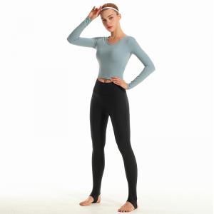 Mesh Back 2 piece set short fitness suit women's yoga suit quick sweat slim fit formal pant fitted women jogging suits